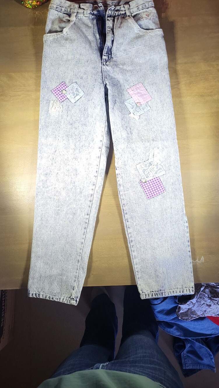 Vintage Zing Jeanswear Acid Wash Junior's Size 14